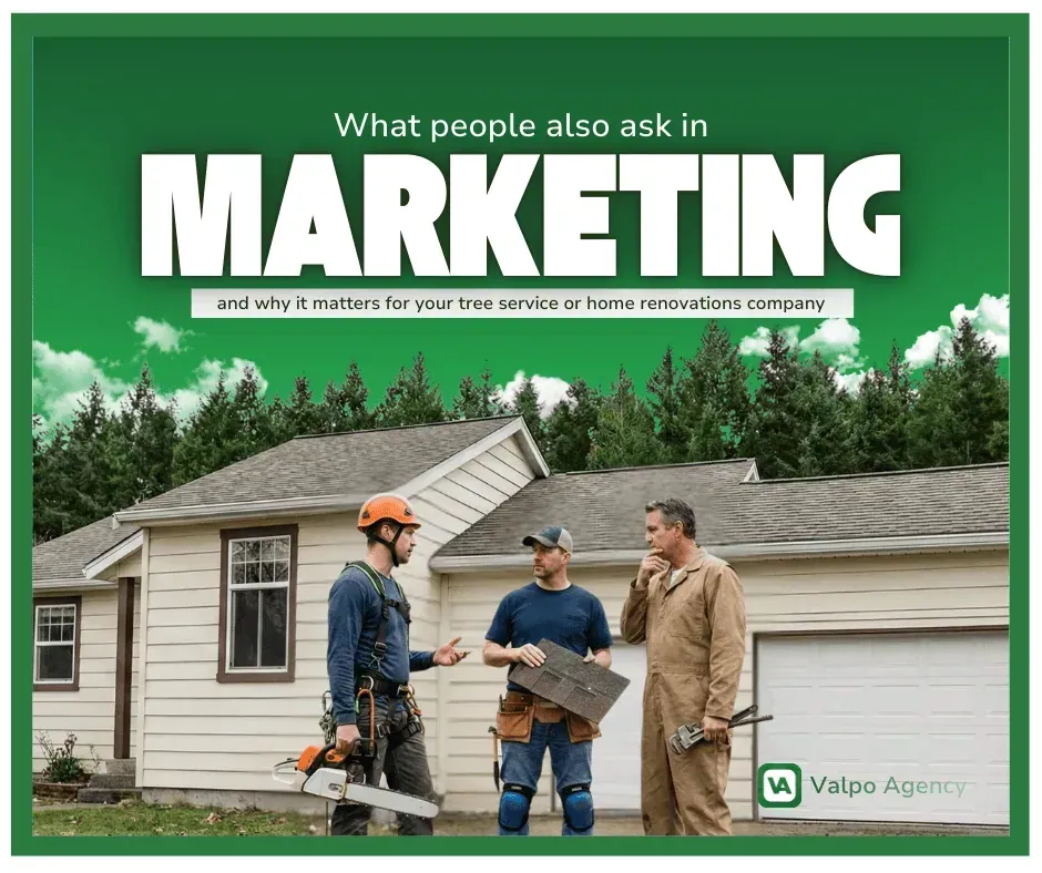 Exploring the People Also Ask feature and its benefits for tree service and home improvement companies.