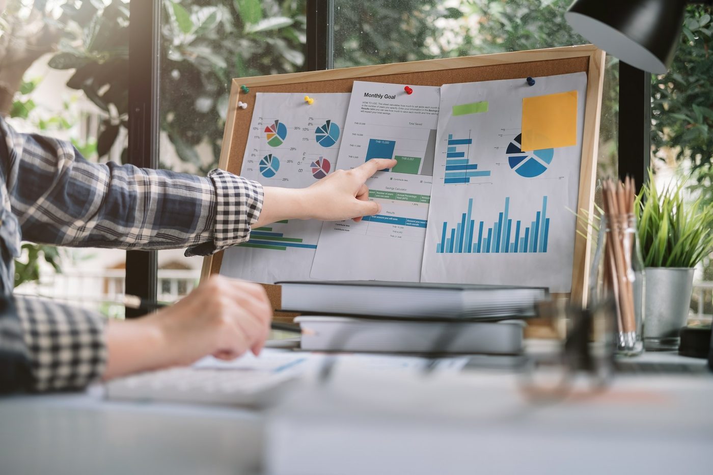 data and reports for marketing;
